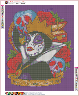 Full Diamond Painting kit - Cartoon halloween