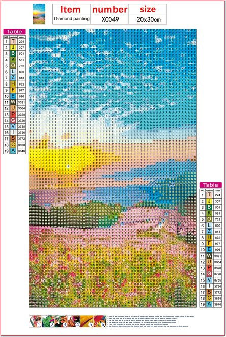 Full Diamond Painting kit - Beautiful scenery