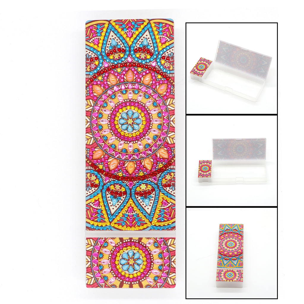 DIY Diamond Painting Stationery box | 2 Grids Mandala