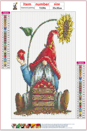 Full Diamond Painting kit - Christmas goblin midget