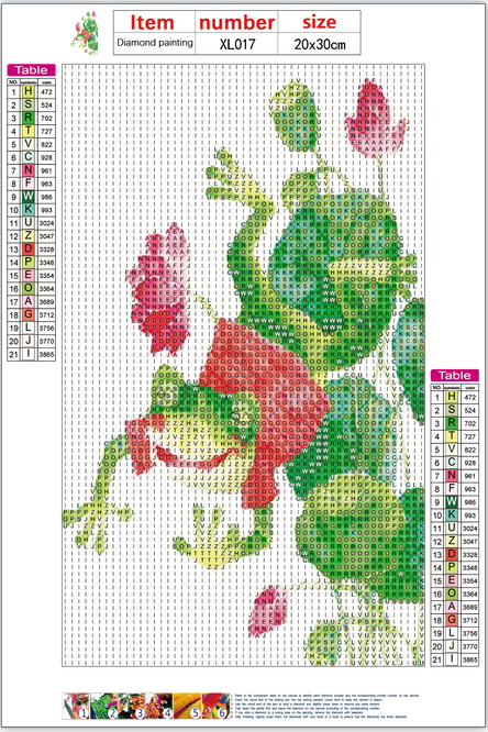 Full Diamond Painting kit - Frog