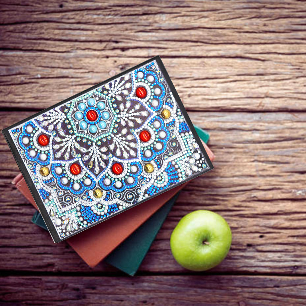 DIY Diamond Painting Notebook - Mandala (No lines)