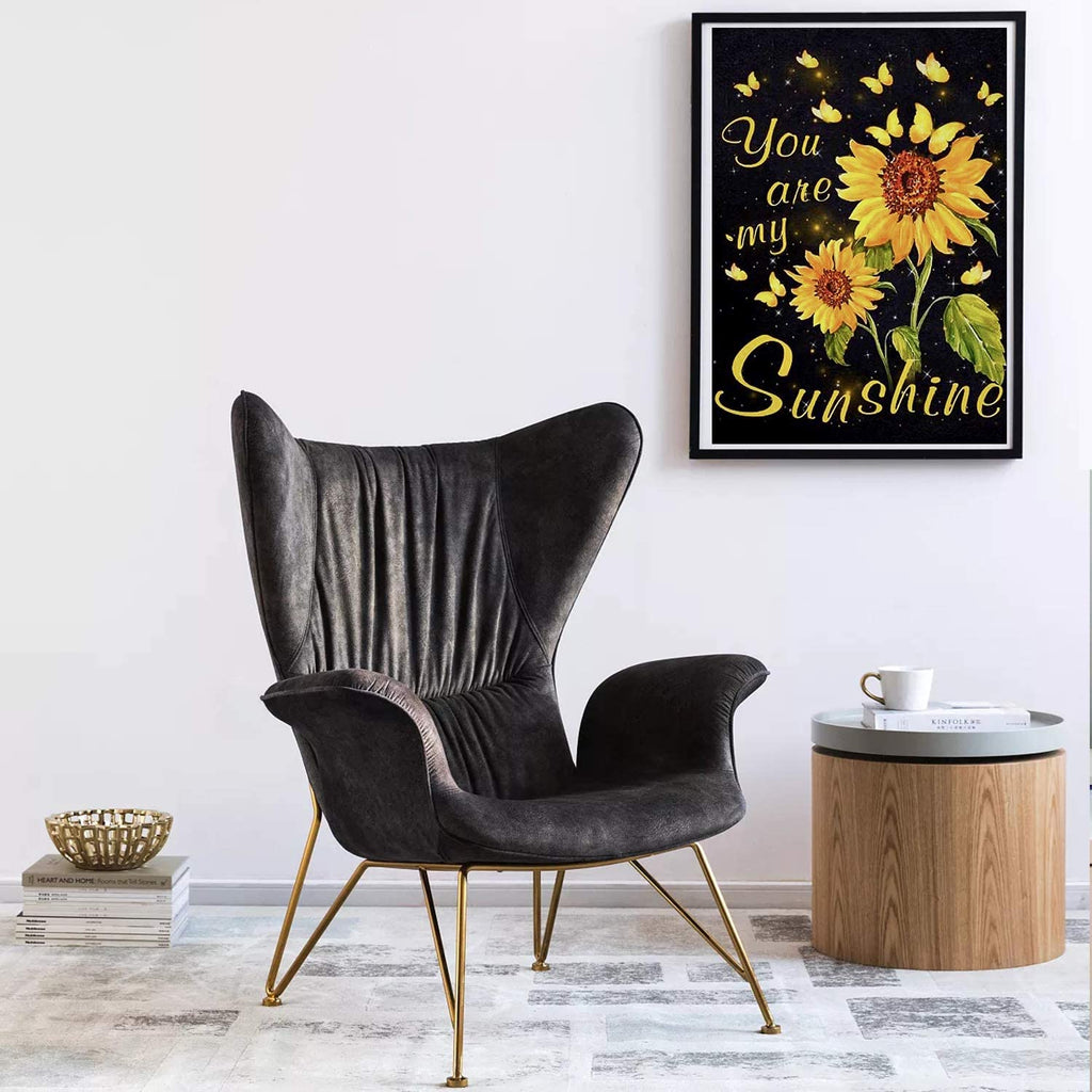 YukiArt Full Diamond Painting kit for adult - The sunflower 30x40cm