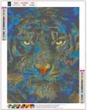 Full Diamond Painting kit - Tiger