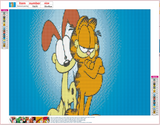 Full Diamond Painting kit - Garfield