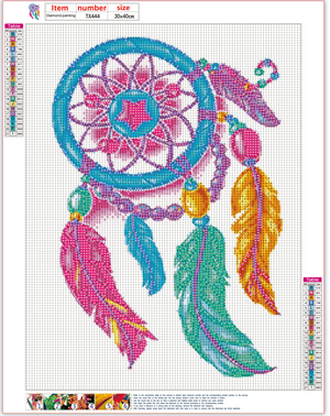 Full Diamond Painting kit - Wind chime