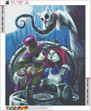 Full Diamond Painting kit - The Nightmare Before Christmas