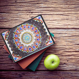 DIY Diamond Painting Notebook - Mandala (No lines)