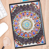 DIY Diamond Painting Notebook - Mandala (No lines)