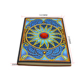 DIY Diamond Painting Notebook - Mandala (With lines)