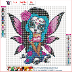 Full Diamond Painting kit - Halloween elf