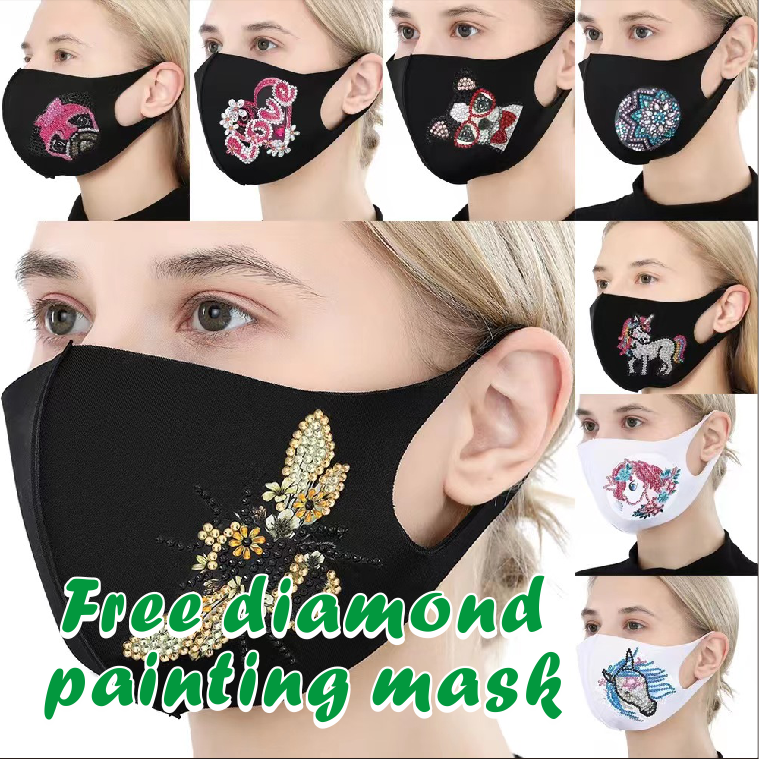Free diamond painting mask (Random one)