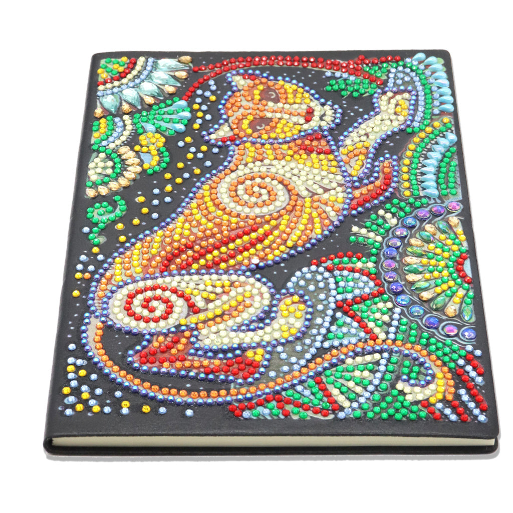 DIY Diamond Painting Notebook - Cheetah (No lines)