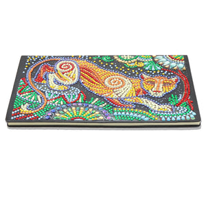 DIY Diamond Painting Notebook - Cheetah (No lines)