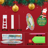 YukiArt Diamond Painting Mirror Kits, Diamond Art Makeup Mirror for Women and Kids