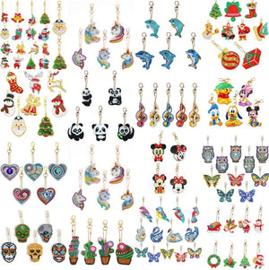 【Mysterious Box】Random Diamond Painting Keychain - Hibah-Diamond painting art studio