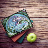 DIY Diamond Painting Notebook - Little dinosaur (No lines)