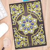 DIY Diamond Painting Notebook - Mandala (No lines)
