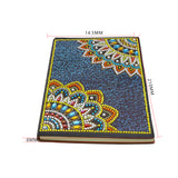 DIY Diamond Painting Notebook - Mandala (With lines)