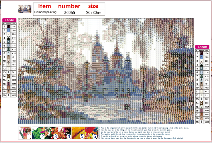 Full Diamond Painting kit - Saint sophia cathedral