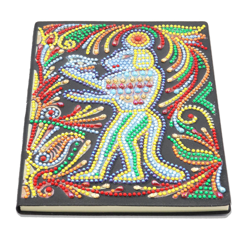DIY Diamond Painting Notebook - Werewolf (No lines)