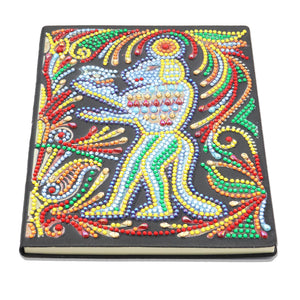 DIY Diamond Painting Notebook - Werewolf (No lines)
