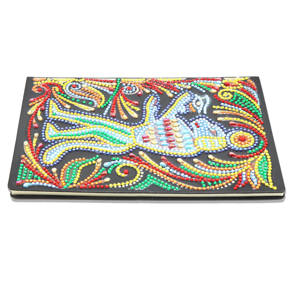DIY Diamond Painting Notebook - Werewolf (No lines)