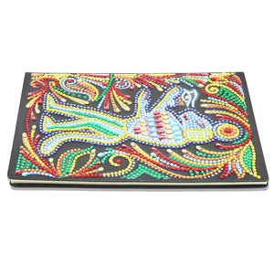 DIY Diamond Painting Notebook - Werewolf (No lines)