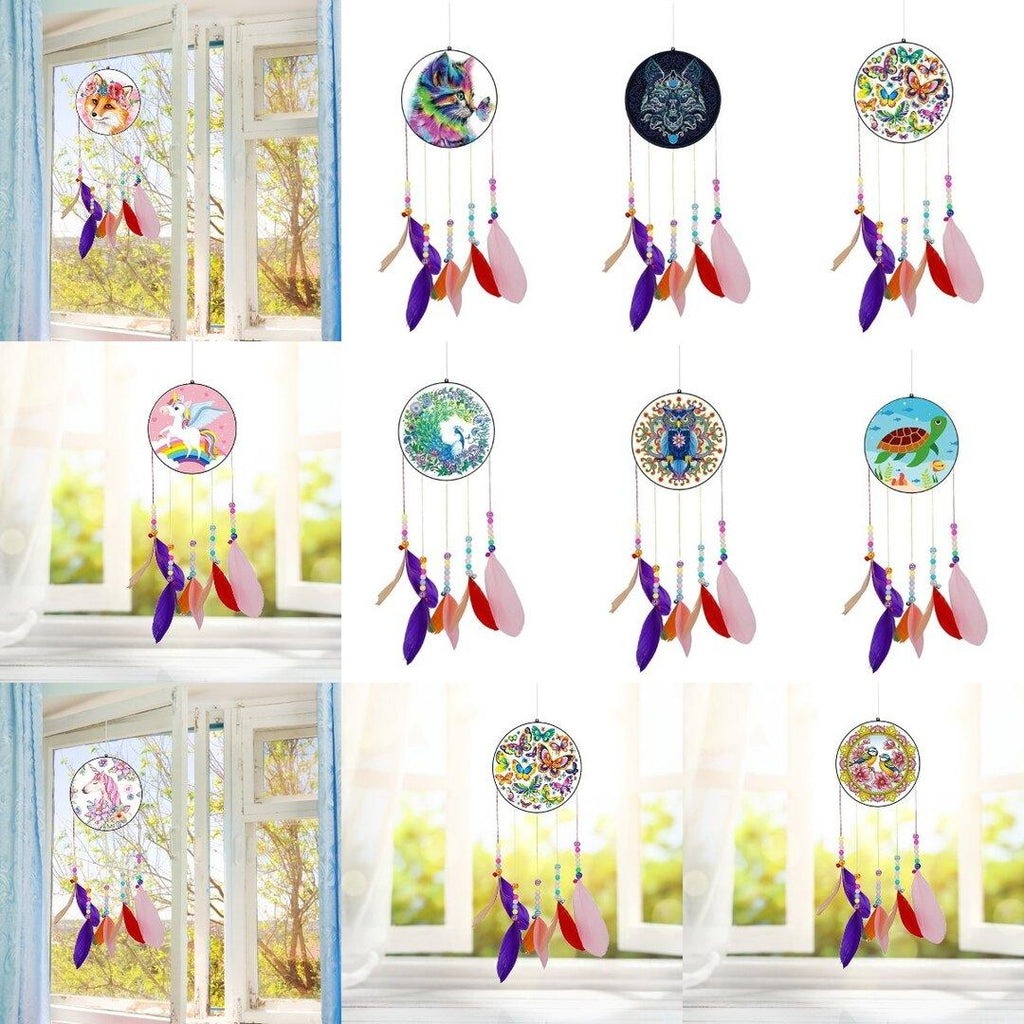 【Mysterious Box】Random Diamond Painting Acrylic Wind Chime - Hibah-Diamond painting art studio