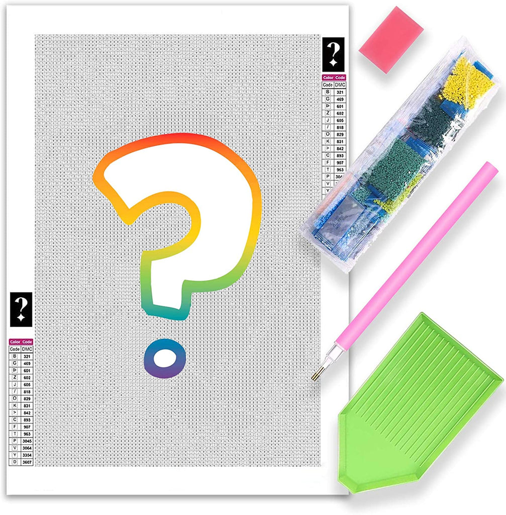 Mystery Diamond Painting - Round Drills / Square Drills