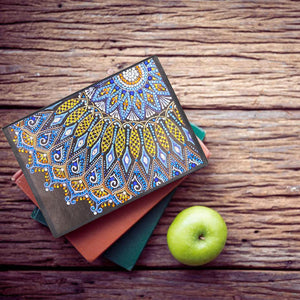 DIY Diamond Painting Notebook - Mandala (With lines)