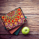 DIY Diamond Painting Notebook - Half mandala (No lines)