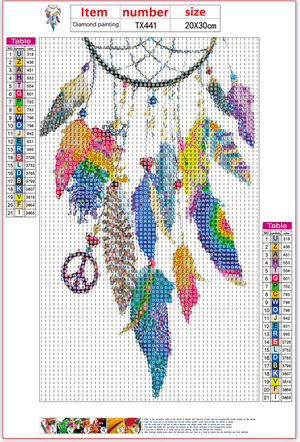 Full Diamond Painting kit - Wind chime