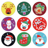 9 Pcs DIY Christmas Diamond Painting Coasters