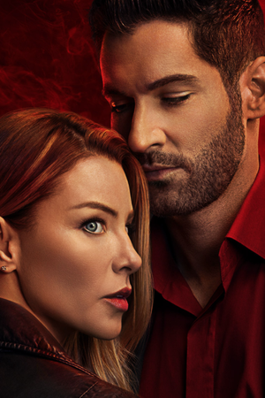 Full Diamond Painting kit - Lucifer Morningstar and Chloe Decker