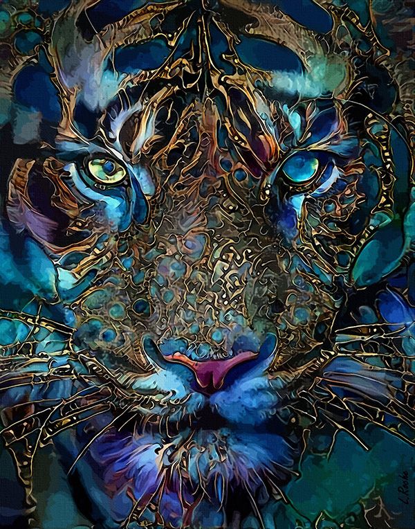 Full Diamond Painting kit - tiger