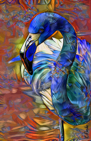 Full Diamond Painting kit - Color flamingo