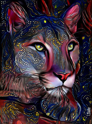 Full Diamond Painting kit - cat