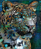 Full Diamond Painting kit - Mechanical lioness
