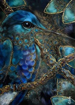 Full Diamond Painting kit - Hummingbird