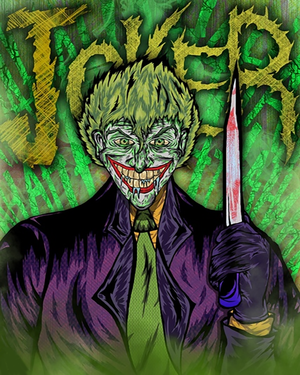 Full Diamond Painting kit - The Joker