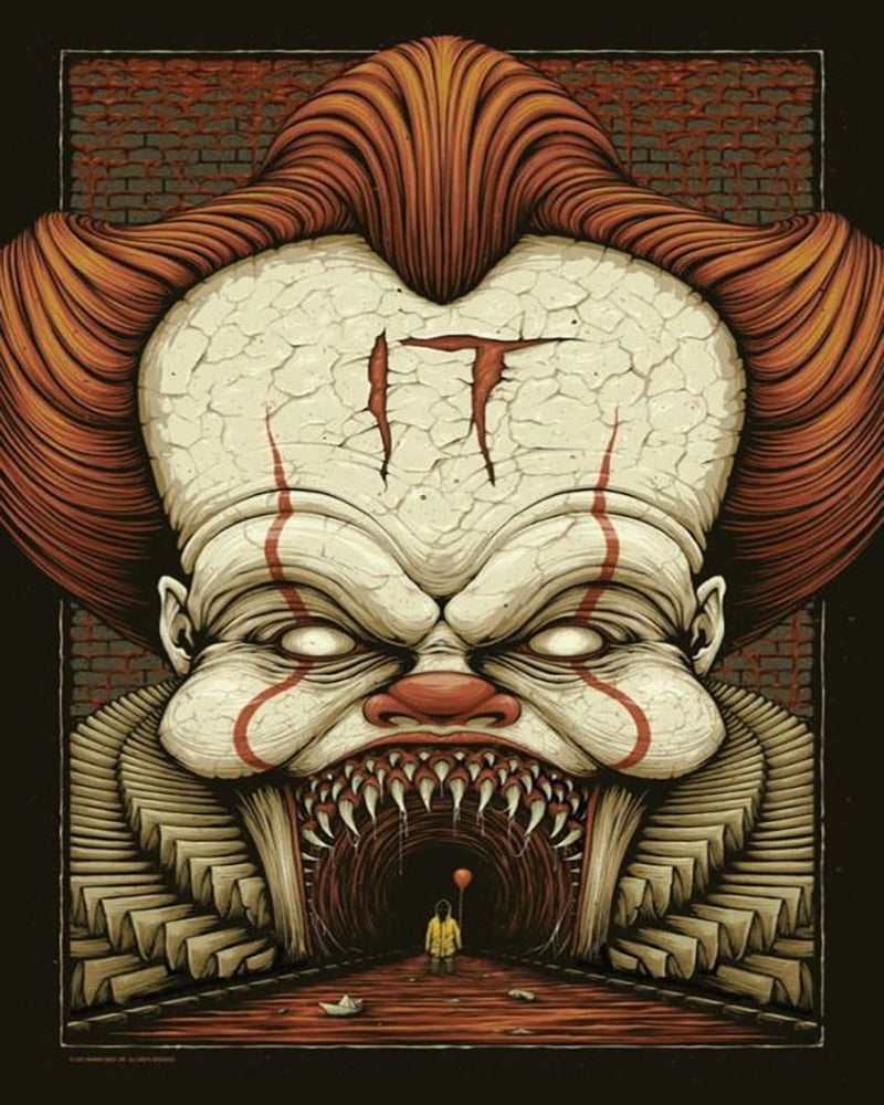 Full Diamond Painting kit - Pennywise art
