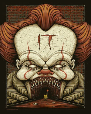 Full Diamond Painting kit - Pennywise art