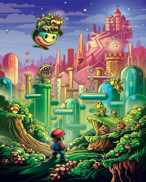 Full Diamond Painting kit - Mario