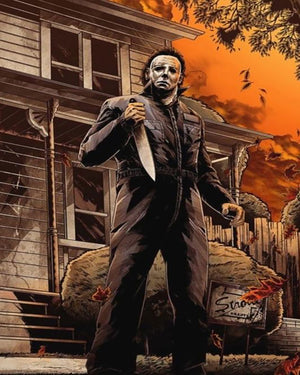 Full Diamond Painting kit - Halloween 1978 michael myers