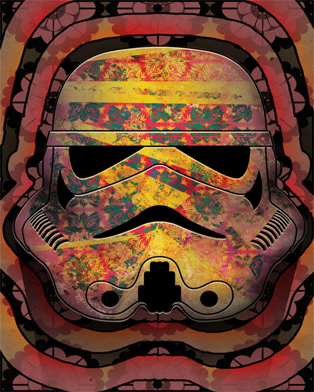 Full Diamond Painting kit - Boba fett