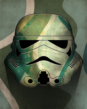 Full Diamond Painting kit - Boba fett