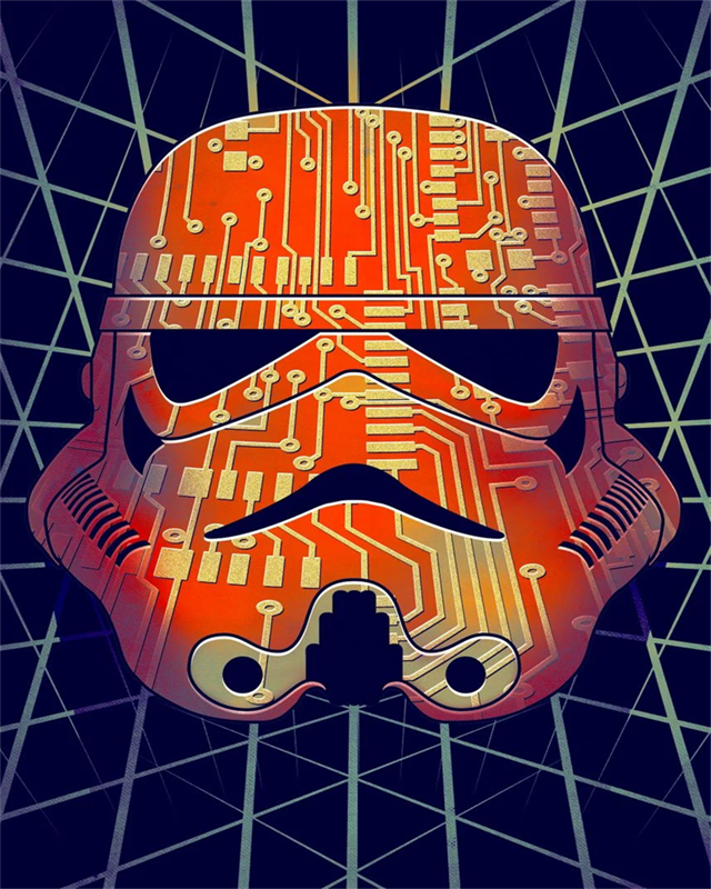 Full Diamond Painting kit - Boba fett