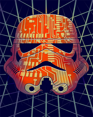Full Diamond Painting kit - Boba fett