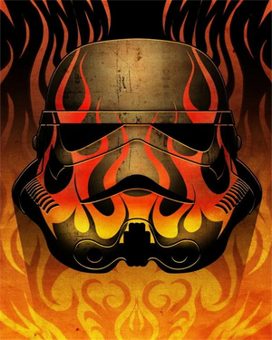 Full Diamond Painting kit - Boba fett